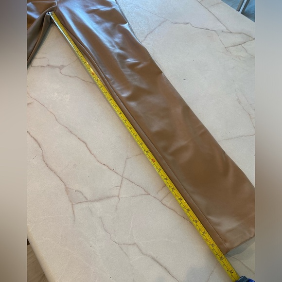 NWT ZARA Faux Leather Pants size Small - Picture 10 of 11